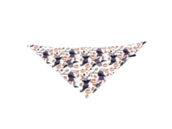 Pañuelo de Halloween Kkpm para perros con estampado exclusivo, pajita triangular para mascotas, accesorio para disfraz de Halloween