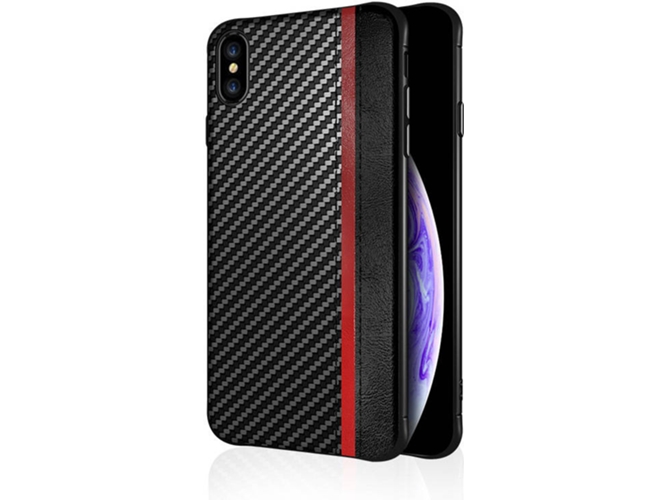 Funda iPhone XS Max WISETONY Jinuoshuma-31 Negro