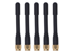5 Antenas Omnidireccionales De Doble Banda Sma Macho De 3 Dbi Con Señal Impermeable