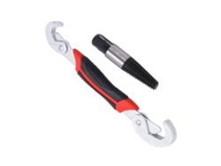 Extractor De Tornillos De Acero De Alto Carbono Con Llave Para Remover Tornillos Y Tuberías Rotas (g1/2in)