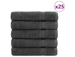 Toalla Lovely Home Ducha Solund Gsm Negro (70x140cm)
