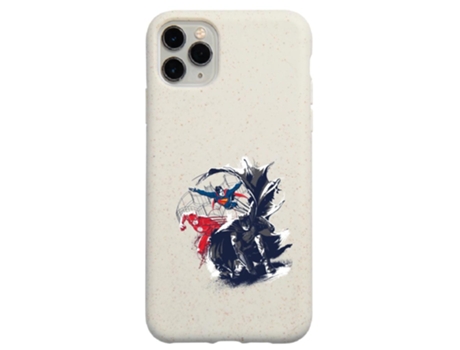 Funda Oficial Dc Comics Liga La Justicia Personajes Tierra Warner Bros Compostable para iPhone 11 Pro Max PHONECASES3D