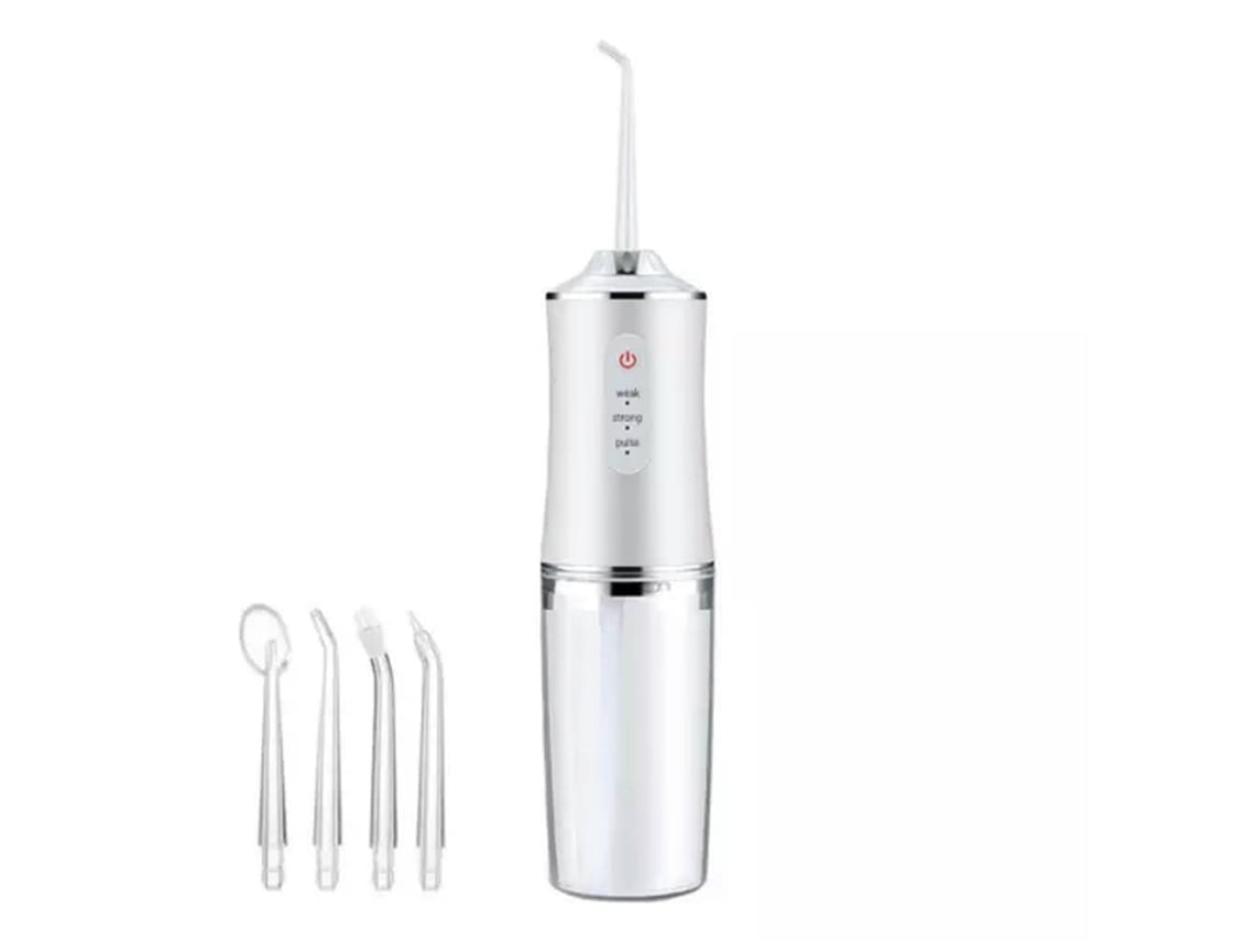 DIGITALLAB Irrigador Bucal Agua Flosser 3 Modo 220Ml Blanco