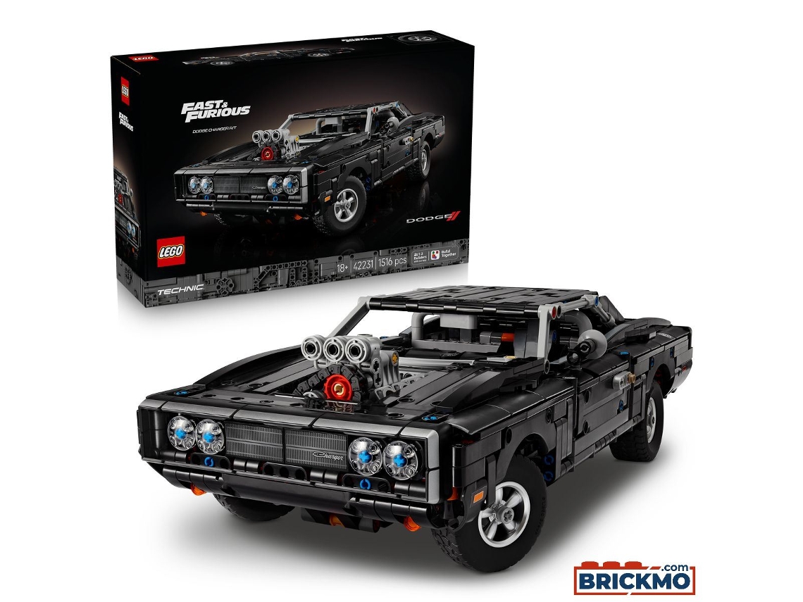 Lego Technic 42231 Coche Dodge Charger R/T de Fast and Furious 42231