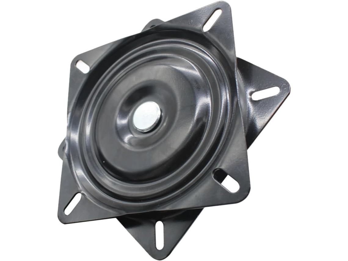 Mecanismo Giratorio Metálico De 20 Cm Con Rodamiento Integrado, Silla Giratoria De 360°