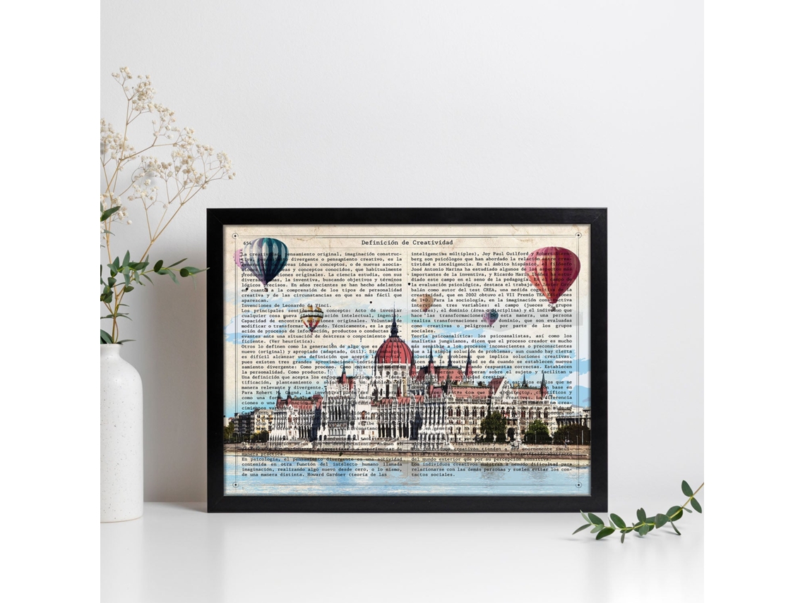 Poster De Budapest. Láminas E Ilustraciones De Ciudades Del Mundo Y Monumentos Famosos.