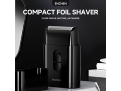 Afeitadora Eléctrica Para Hombre Enchen, Potente Motor Recargable, Resistente Al Agua, Diseño Compacto Para Viajes Y Uso Diario.