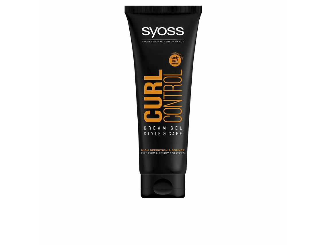 Crema definidora de rizos Syoss Curl Control (250 ml para cabello rizado)