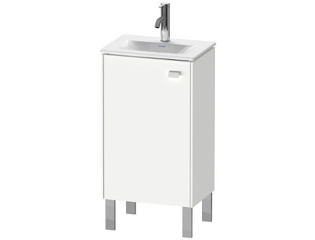 Mueble DURAVIT Brioso bajo lavabo vertical 44,0 x 31,0 cm 1 puerta abatible a la izquierda 1 estante de cristal para lavabo Viu 073345