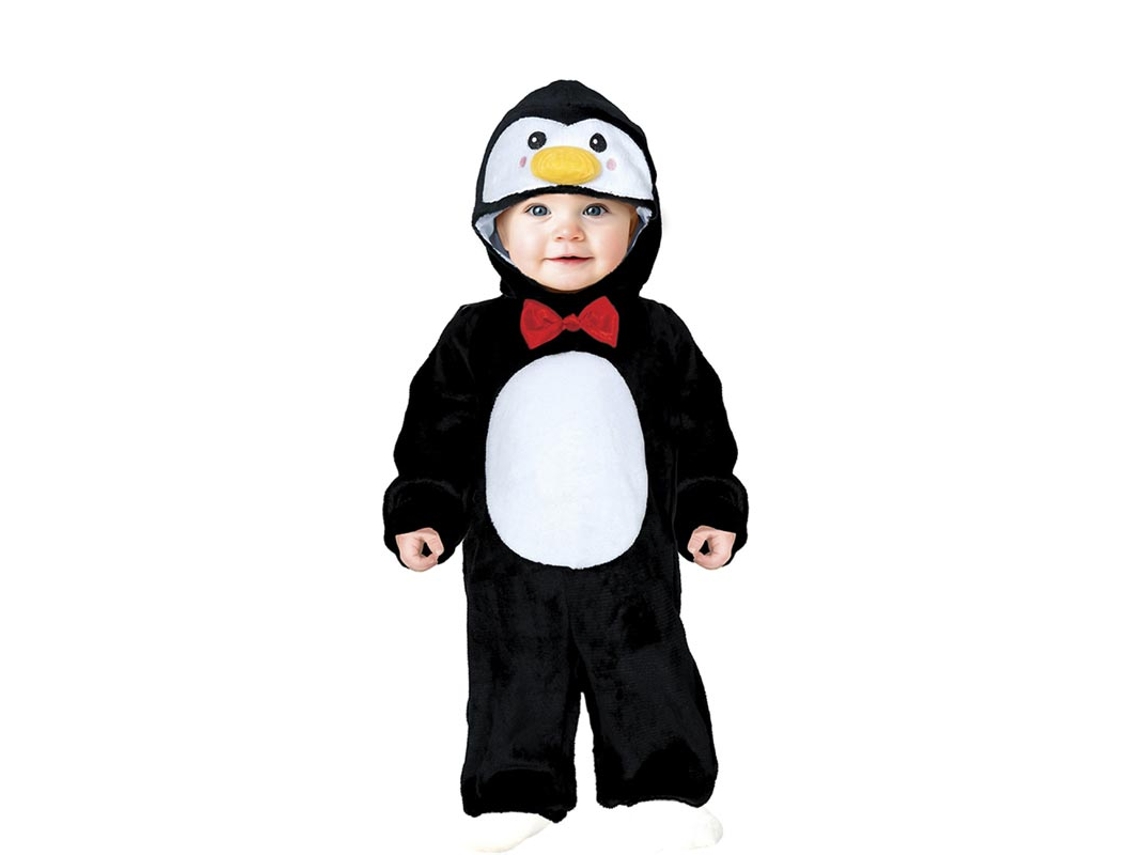 Disfraz de Pingüino con capucha para bebé