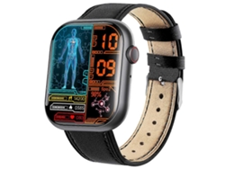 Reloj inteligente F58 con monitorización de frecuencia cardíaca, sueño y ejercicio, Bluetooth, llamadas, glucosa en sangre y ácido úrico. Ly Ebike