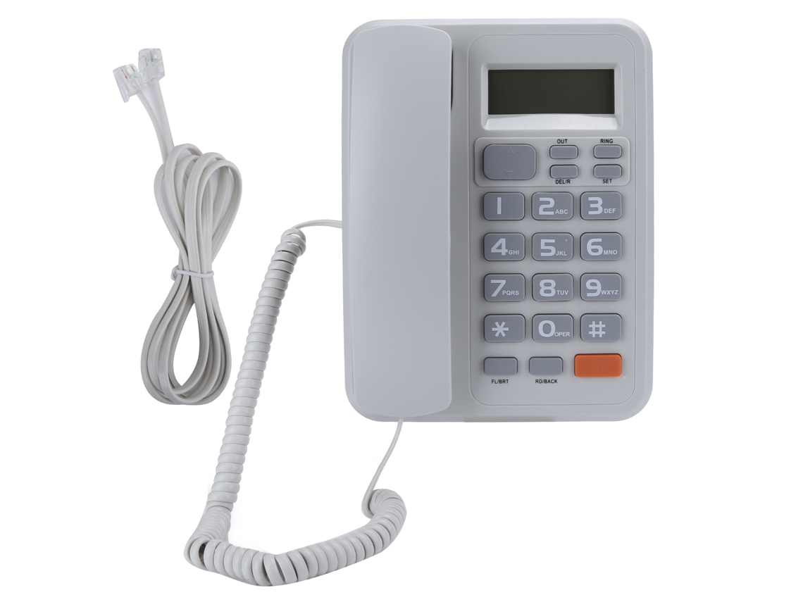 Teléfono fijo para uso doméstico y comercial