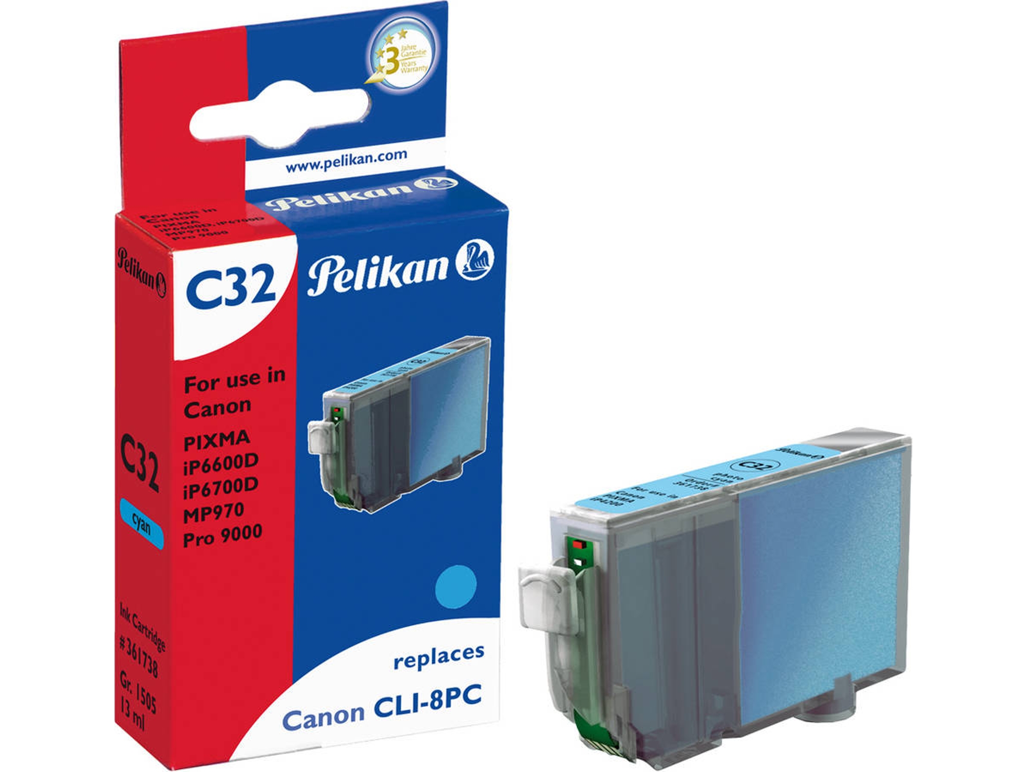 Cartucho de tinta PELIKAN 361738