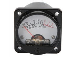 Medidor Vu De 45 Mm Con Placa Controladora Y Retroiluminación, Indicador De Nivel De Audio Para Amplificadores De 5w-60w Dc500ua Blanco