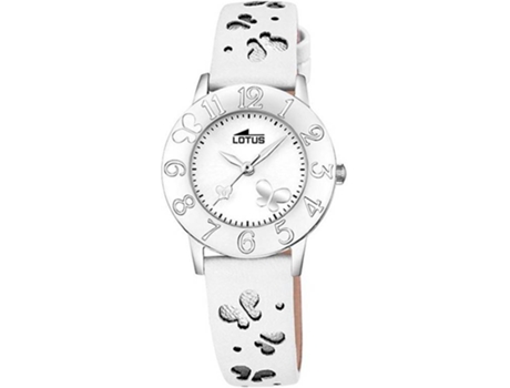 Reloj LOTUS Infantil (Piel - Blanco)