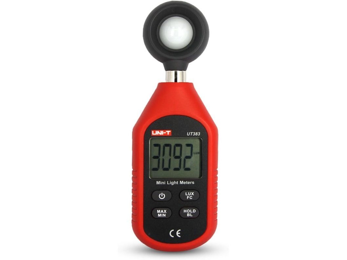 Meter De Iluminación Digital Uni-t Ut383 Mini Indicador De Lux Precisión Alta