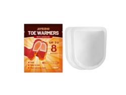 Parches térmicos portátiles para pies con efecto calor, ideales para pies fríos y alivio durante la menstruación (1 par).