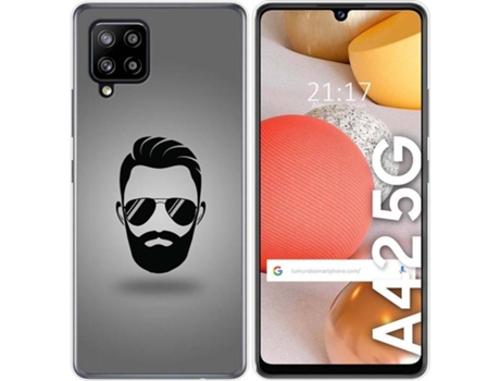 Carcasa Samsung Galaxy A42 5G TUMUNDOSMARTPHONE Barba Multicolor