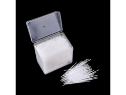 Palillos De Dientes De Plástico, 1100 Unidades, Cepillo Interdental, 2 Funciones, Higiene Bucal, 6,5 Cm, Pp Apto Para Uso Alimentario.