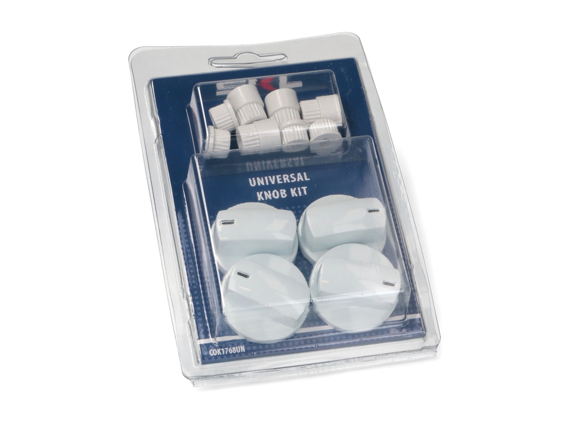 Tirador De Cocina Con Adaptadores - Kit Blanco Con 4 Piezas Placa De Gas Cok1768un