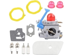 Kit de puesta a punto del carburador 128ld con filtro de aire para Husqvarna Sideboard de 28 cc, 128cd, 124l, 125l, 125ld, 125r, 125rj, 128c, 128l y 128ld Panoona