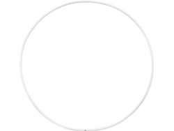 Círculo CREOTIME (Blanco - Metal - 15 cm)