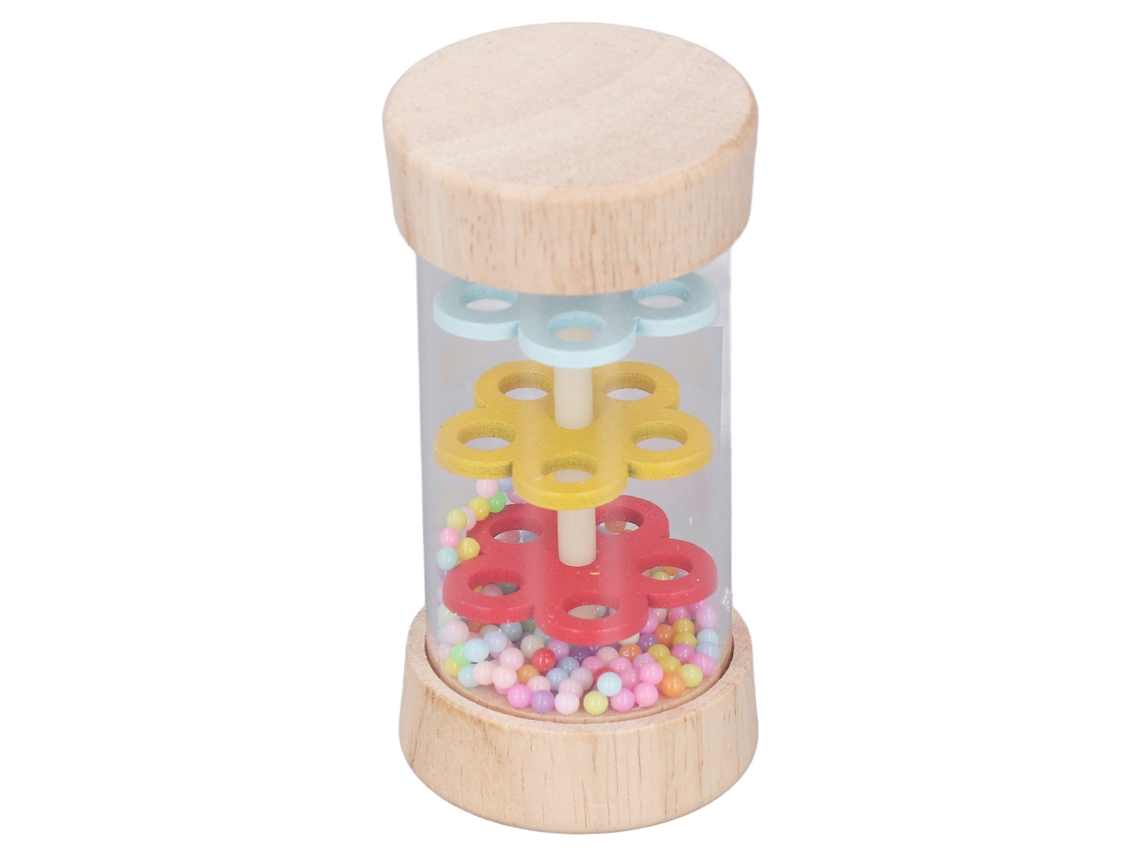 Mali rainmaker Palito Chuva Madeira Percussão Arco íris Brinquedo Educativo Infantil S