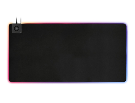 Tapete Ratón con Rgb y Carga Inalámbrica DELTACO GAMING Gam-124 Negro