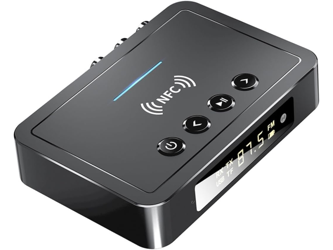 Adaptador De Tv Inalámbrico Para Receptor De Audio De Coche Con Puertos Coaxiales