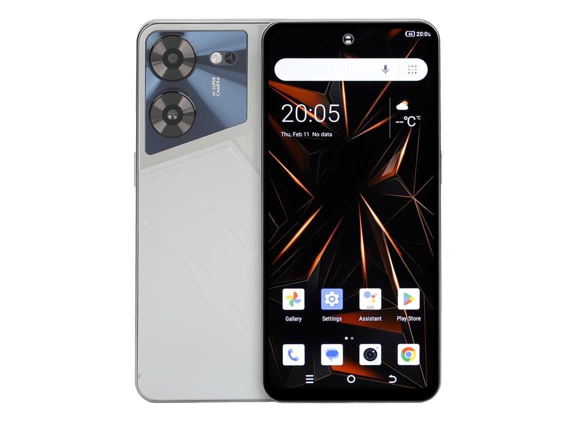 Smartphone YIZHOOD Povo5 4G Android 13.0 (6.53Inch - 12GB - 128GB - Plata)