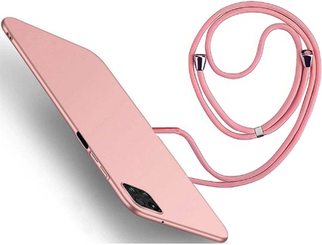 Funda Oppo Reno4 Z 5G Turtleshell con Collar Rosa