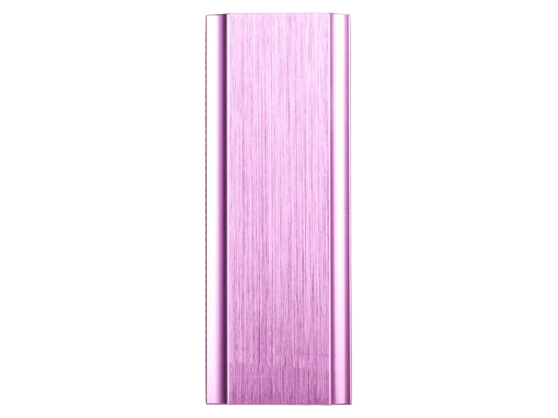 Invólucro De Ssd M.2 Nvme Sata Type C 10gbps Uasp Alumínio Para 2230/2242/2260/2280mm Roxo