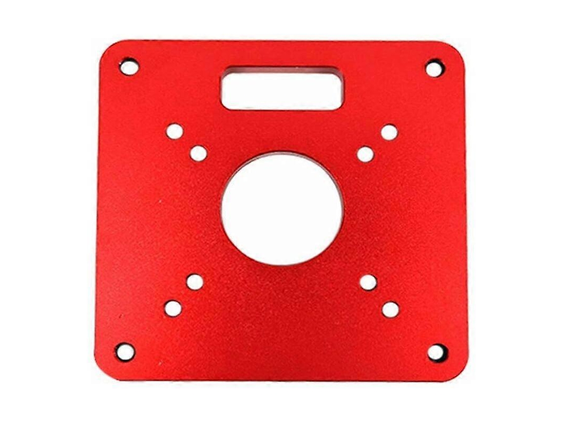 Placa de mesa para fresadora RT0700C de aluminio, 120x120x8mm, carpintería
