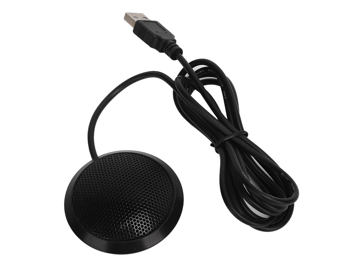 Micrófono De Escritorio Usb Portátil Con Condensador Omnidireccional De 360 Grados Para Captación De Sonido En Reuniones Y Transmisiones En Vivo - Sin Interruptor