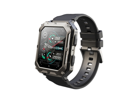 Smartwatch CHRONUS Militar Ip68 Impermeable Fitness Tracker Táctico de 183'' para Android