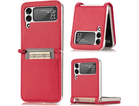 Carcasa Samsung Galaxy Z Flip 3 LOVEBABYLY Protectora Rojo