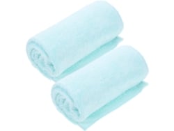 Toalhas De Rosto De Algodão Absorvente, 2 Unidades, Design Simples, Material Grosso E Confortável, Ideais Para Motéis E