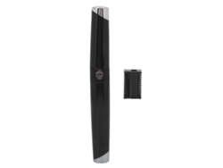Depiladora Eléctrica Recargable Para Cejas Y Rostro Con Forma De Pintalabios Negro.