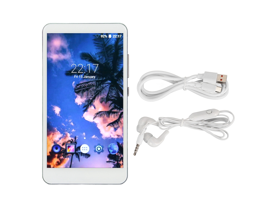 Reproductor MP4 con pantalla táctica HD y Bluetooth Wi-Fi