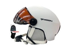 (blanco L) Casco De Esquí Y Gafas Para Deportes Al Aire Libre Esquí Y Snowboard
