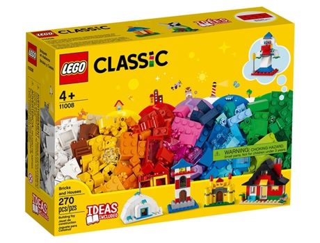 LEGO Classic: Casas (Edad Mínima: ‍4 - 270 Piezas)
