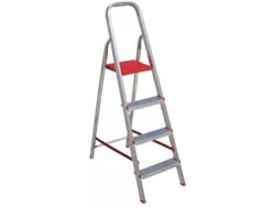 Escalera De Mano De Aluminio Con 4 Peldaños ELITE Uso Doméstico