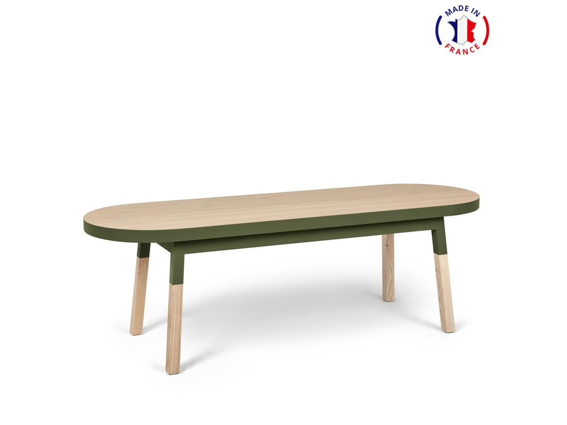 Mesa de Centro MON PETIT MEUBLE FRANÇAIS (Marrón - Madera - 100 x 75 x 100 cm)