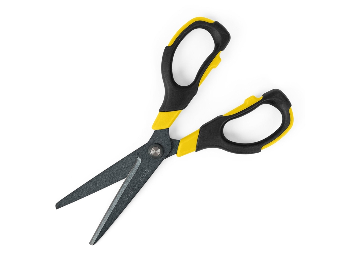 SDI Black Titanium Tijeras Multiusos de Titanio Antiadherentes de 17 Cm Apta Zurdos Amarillo