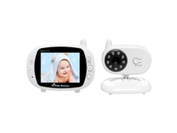 Monitor De Bebé Inalámbrico Intercomunicador De Voz Bidireccional Con Pantalla De 3.5 Pulgadas Gertiz