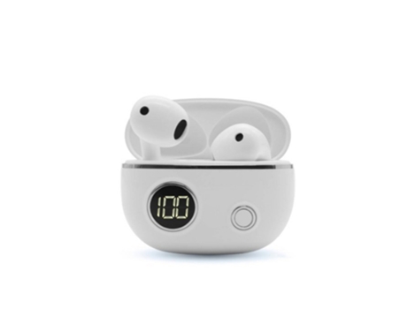 Auriculares Inalámbrico Inalámbrico para Celulares, Hi-Fi R2 Blanco