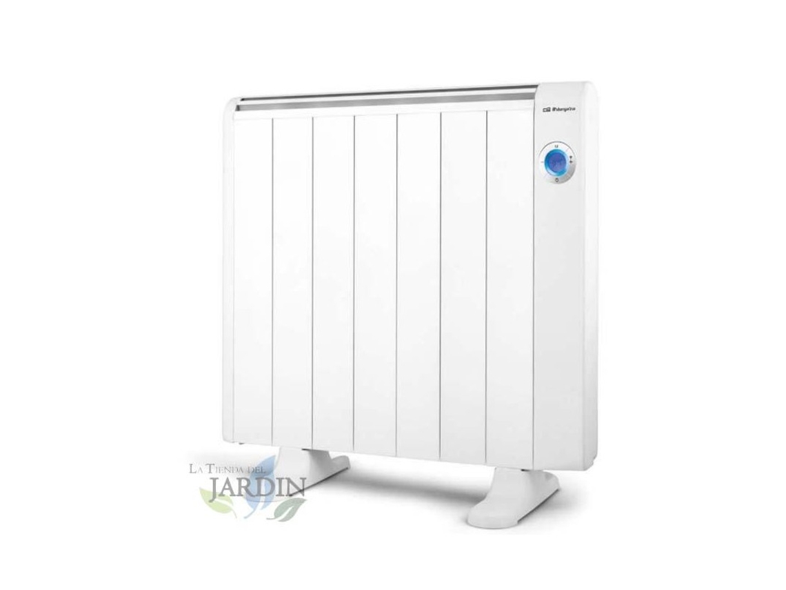 Emisor Térmico ORBEGOZO 7 Elementos 1300W Conexión inalámbrica Wifi Mediante App Rango de Temperatura : 7ºc 35º C