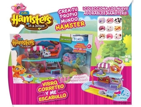MuÁÂÁÂÁÂÁ±eca GLOP Playset Hamster Supermercado (Edad MÁÂÁÂÁÂÁ nima: 3 AÁÂÁÂÁÂÁ±os)