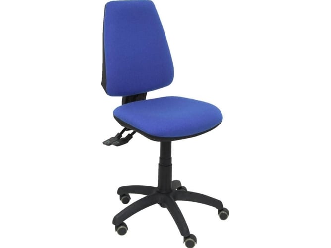 Silla de Escritorio Operativa PYC Elche S Azul RP con ruedas antiarañazos (Sin Brazos - Tejido)