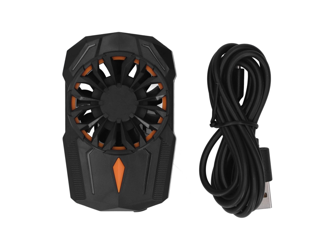 Ats-radiador Portátil Ultra Silencioso Para Teléfono Móvil, Disipador De Calor Para Juegos Y Transmisiones En Vivo, Negro